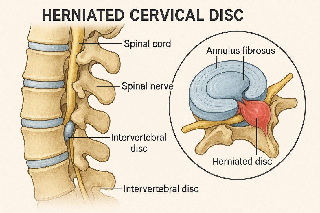 경추 수핵 탈출증 관련 자료 사진