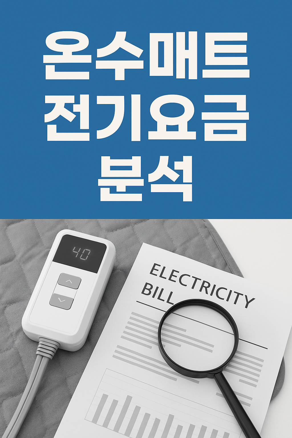 온수매트 전기요금 분석