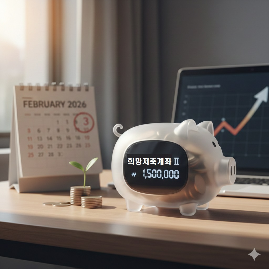 희망저축계좌Ⅱ 신청방법