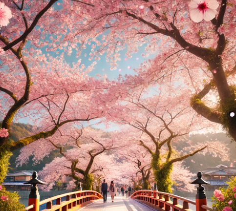 아이들과 함께 벚꽃 즐기기 좋은 해외 명소