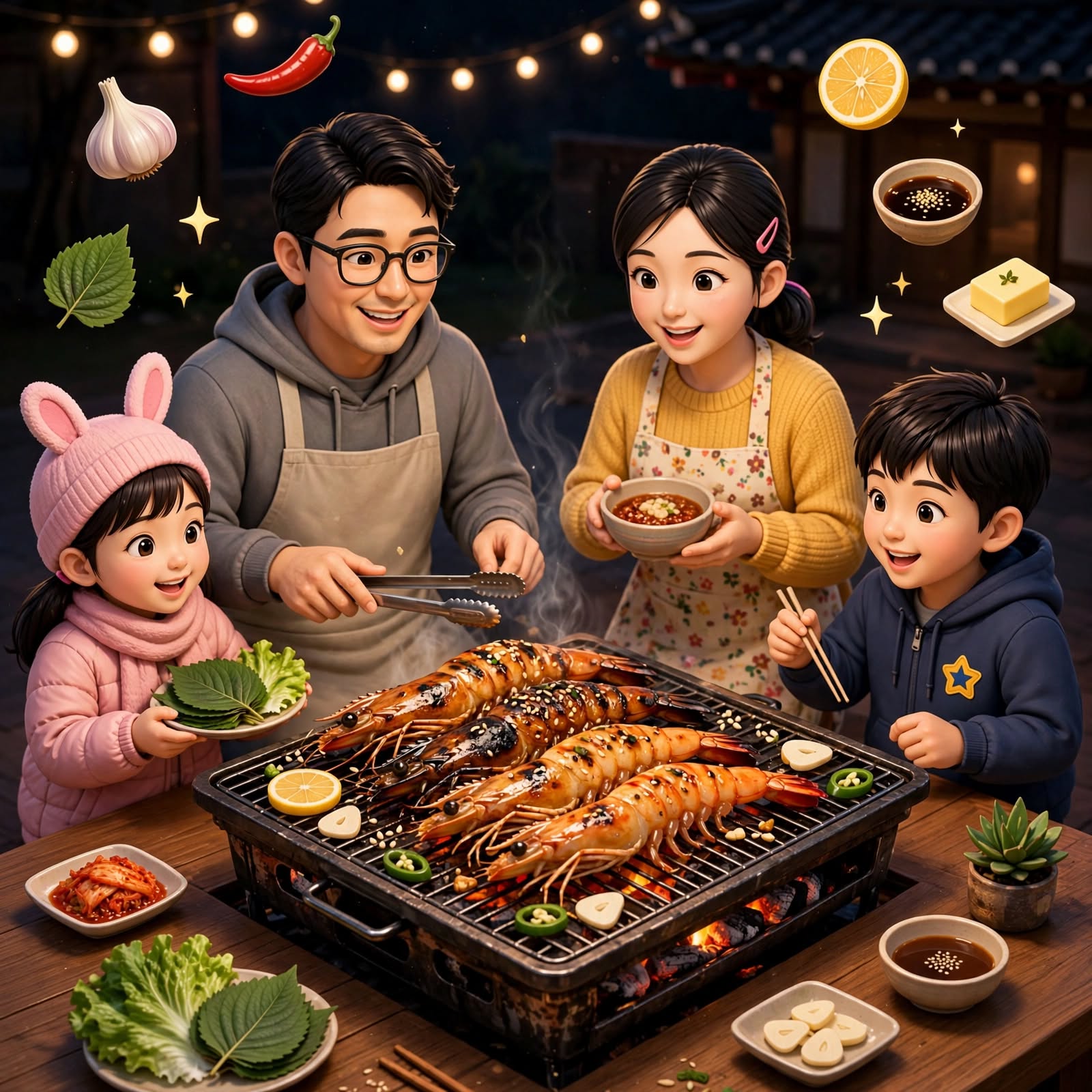 국산 흰다리새우