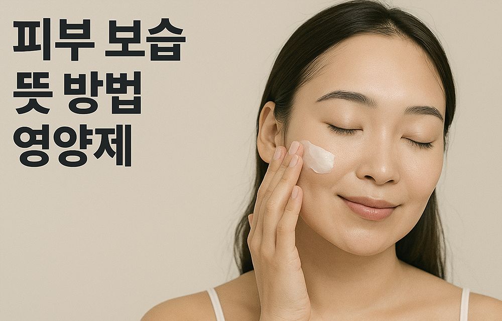 피부 보습 뜻 방법 영양제