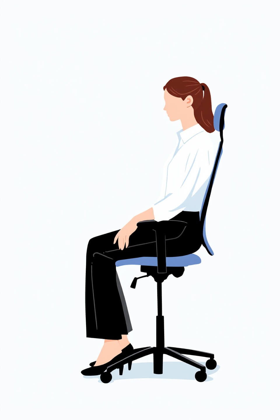 꼬리뼈 사진입니다.