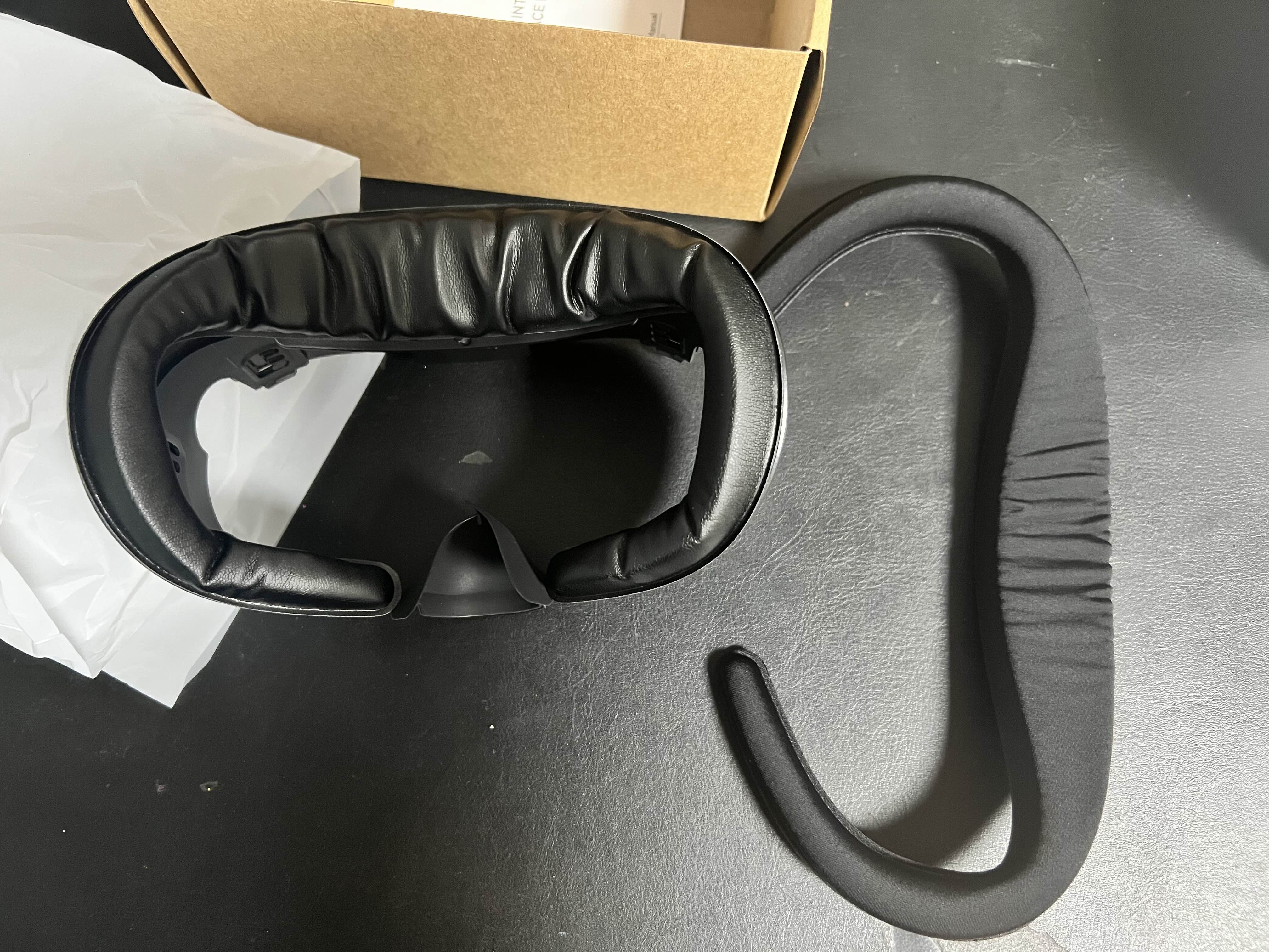 메타퀘스트3 안면폼 AMVR 가죽 환기커버