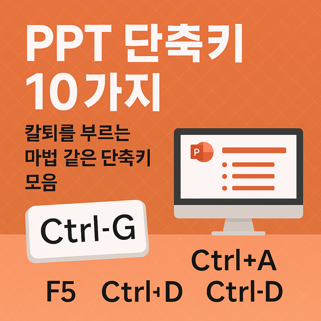 PPT 단축키