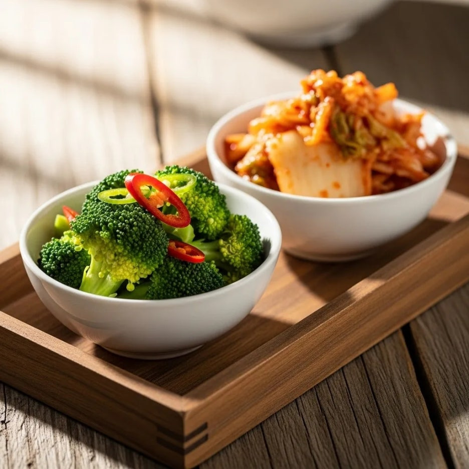 양배추와 브로콜리? 김치의 신선한 변신