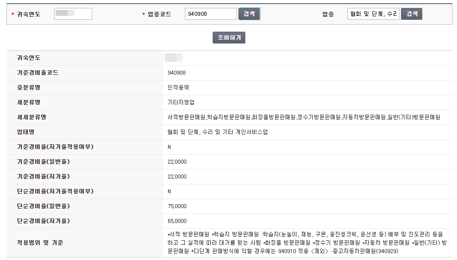 인적용역