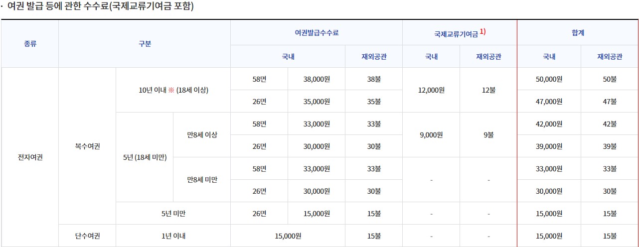 여권 온라인 재발급 신청
