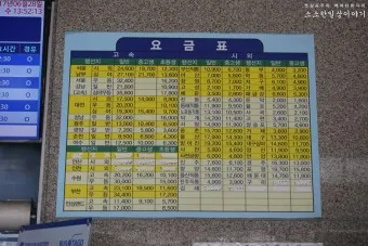 통영 고속버스터미널 시간표 승차권 예매_9