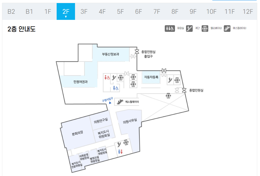 마포구청 여권과 신청 장소