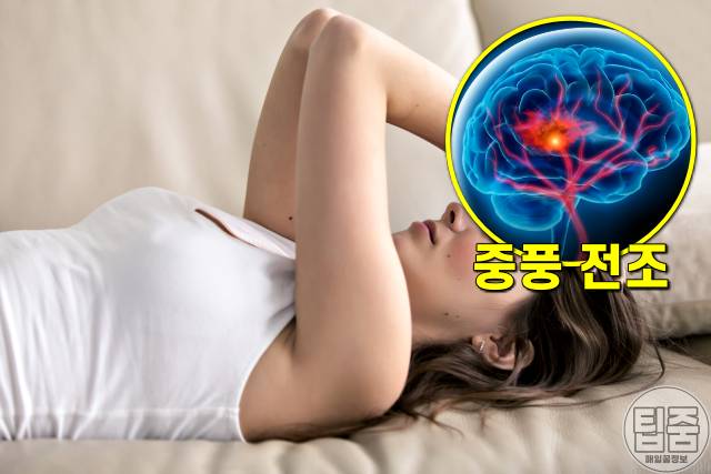 중풍 전조증상,중풍 증상,몸에 힘이 없을때,팁줌