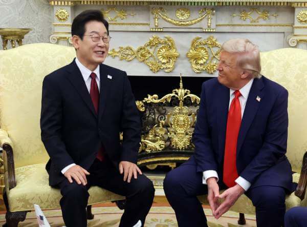 한미협상 지난 미국방한시 모습