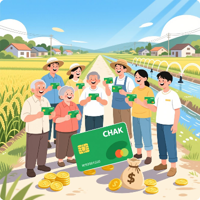 남해군 농어촌 기본소득 착카드 이미지