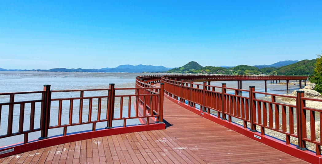 화포해변 해상데크길