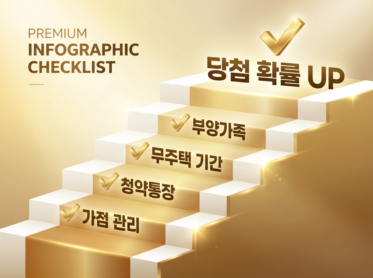 당첨 확률 높이는 5가지 전략 체크리스트