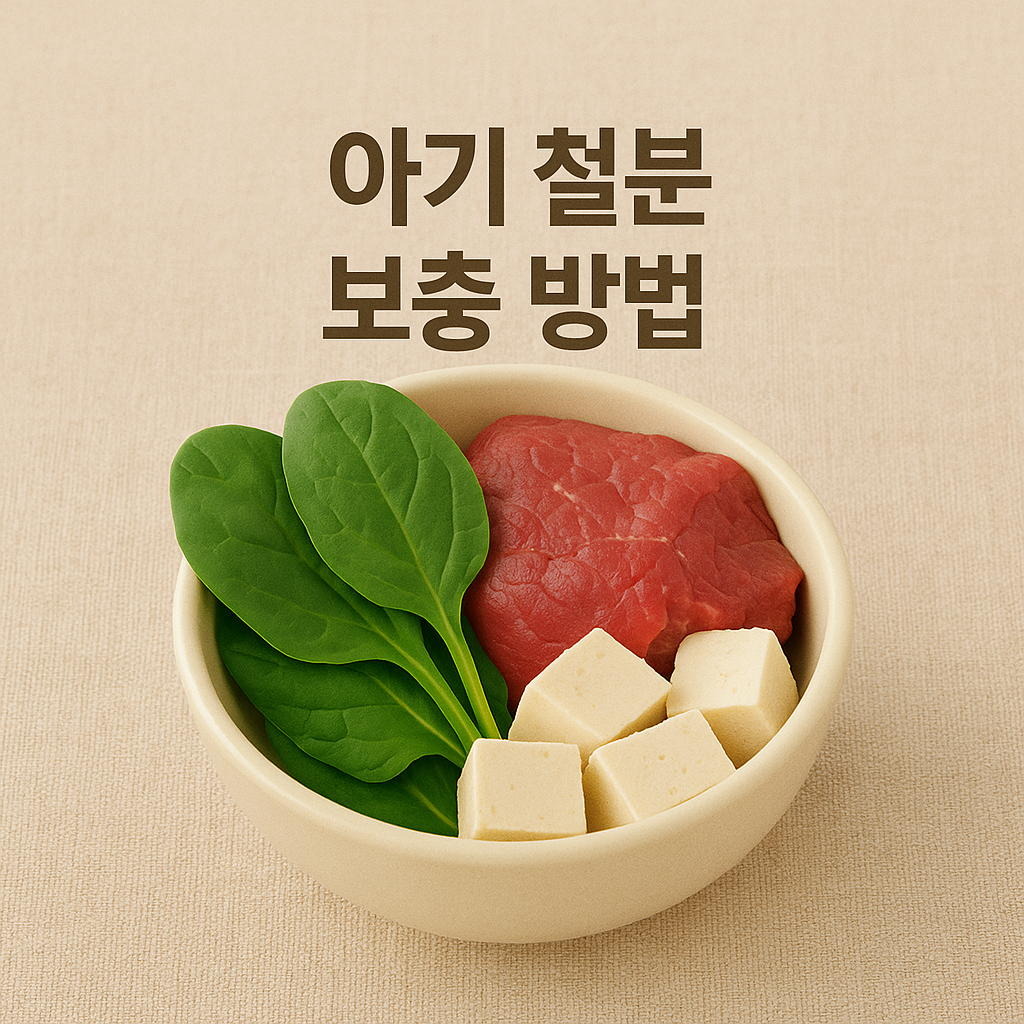 철분 부족 막는 아기 식단 & 보충제 사용법 ✔