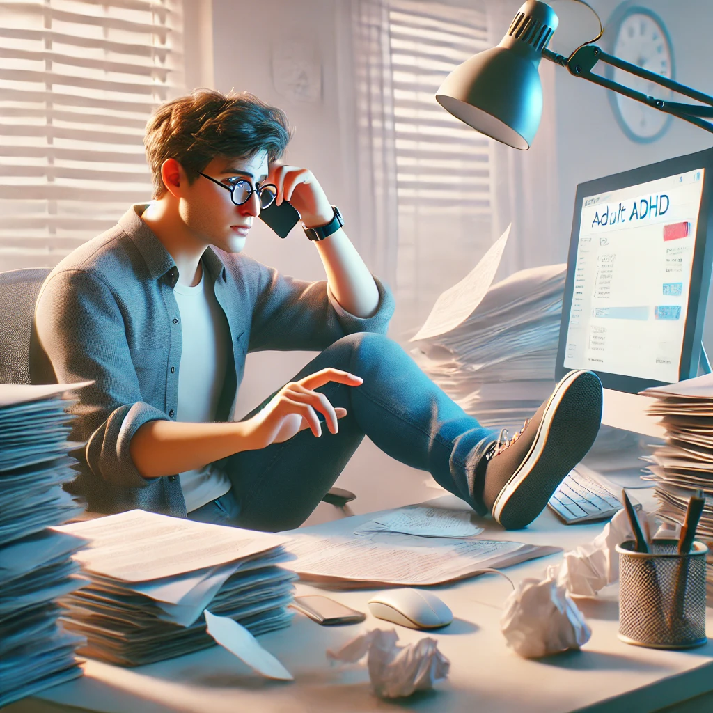 성인 ADHD 관한 사진