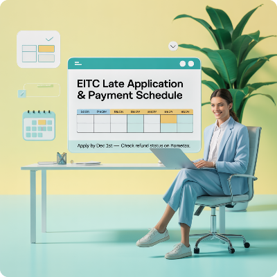 근로장려금 기한후 신청 지급일 이미지