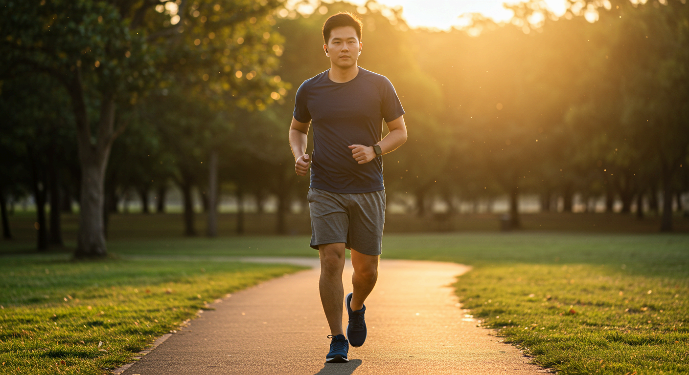 매일 30분 걷기 운동&amp;#44; 혈압 관리의 시작이에요.