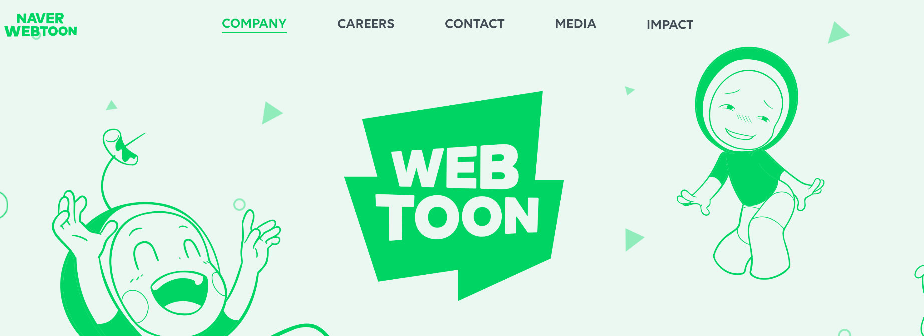 네이버웹툰 서비스 상품 안내