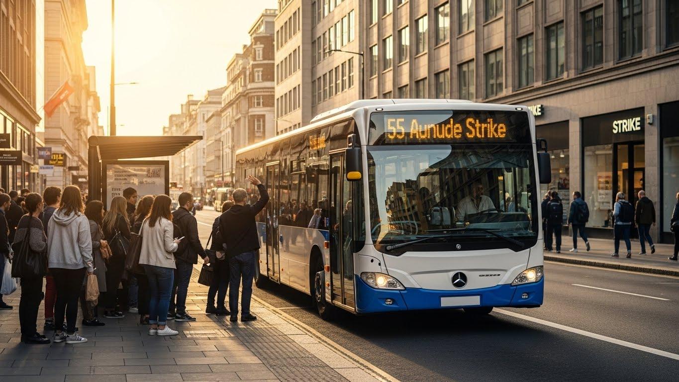 버스 파업 종료