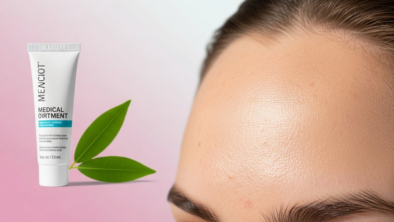 이마좁쌀, 모낭염, 좁쌀여드름차이