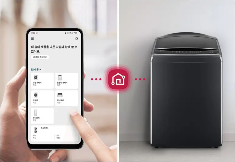 LG전자 통돌이 세탁기 T25PX9A 25kg