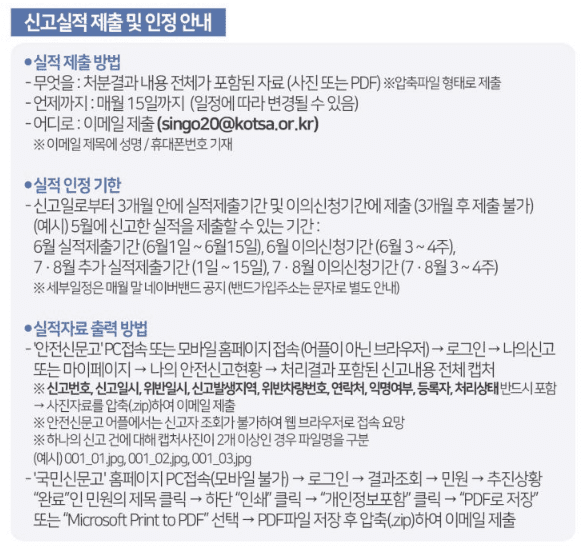 교통안전 공익제보단