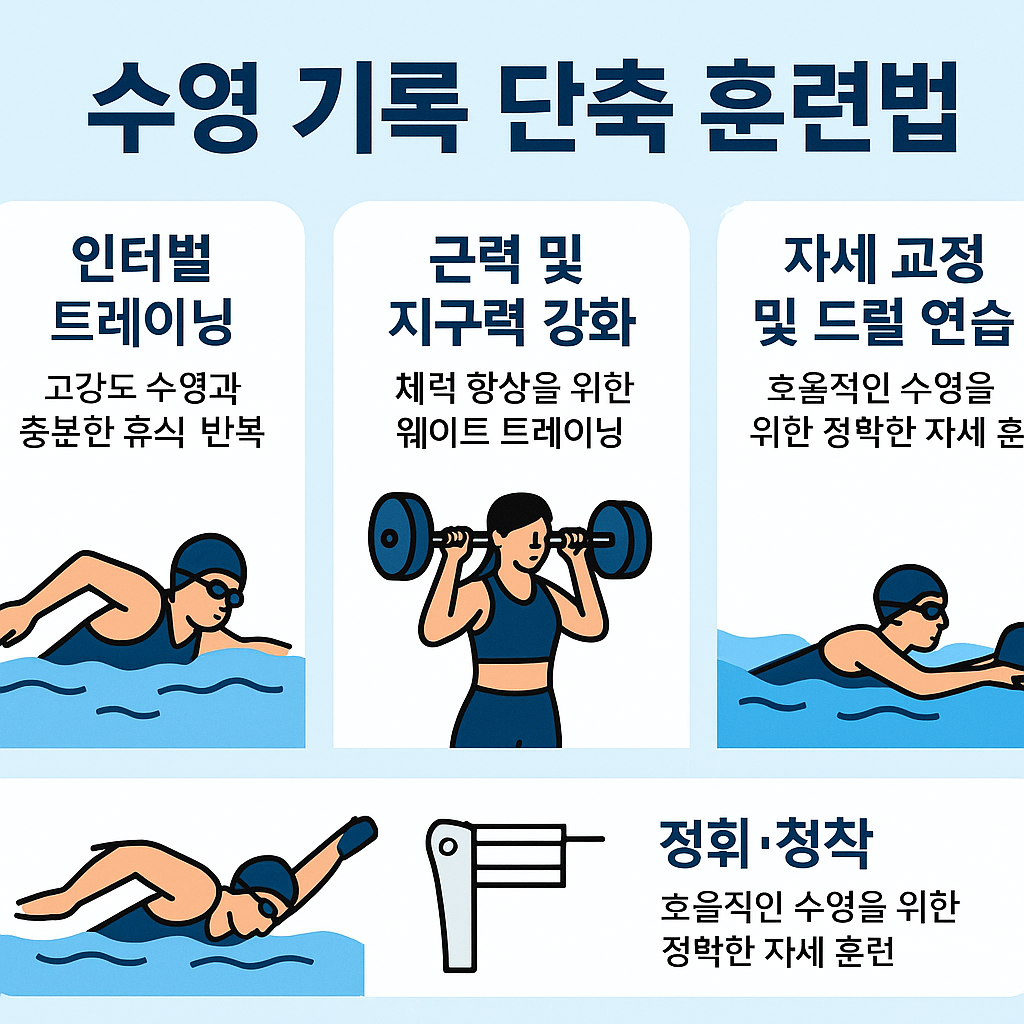 수영 기록 단축 훈련법 – 더 빠른 물살을 가르는 비밀