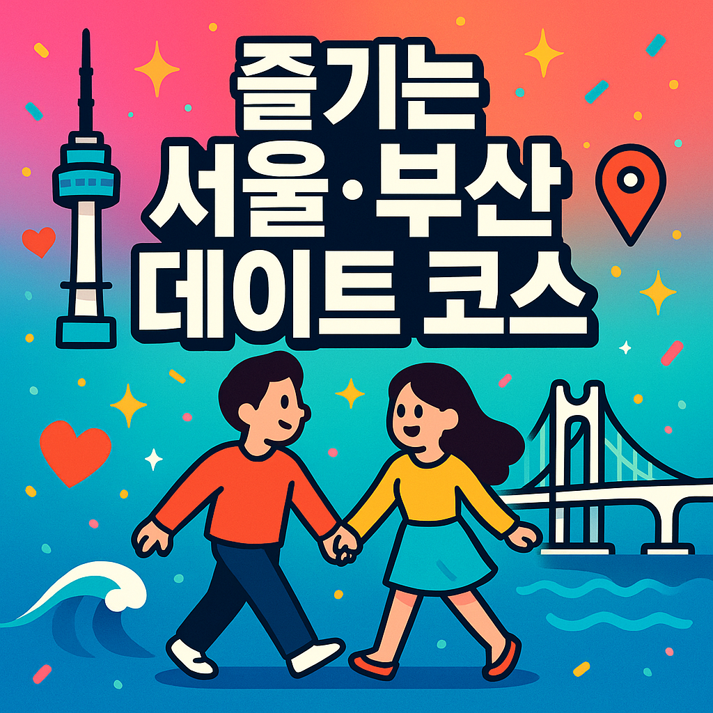 요즘 인싸들이 즐기는 서울·부산 데이트 코스