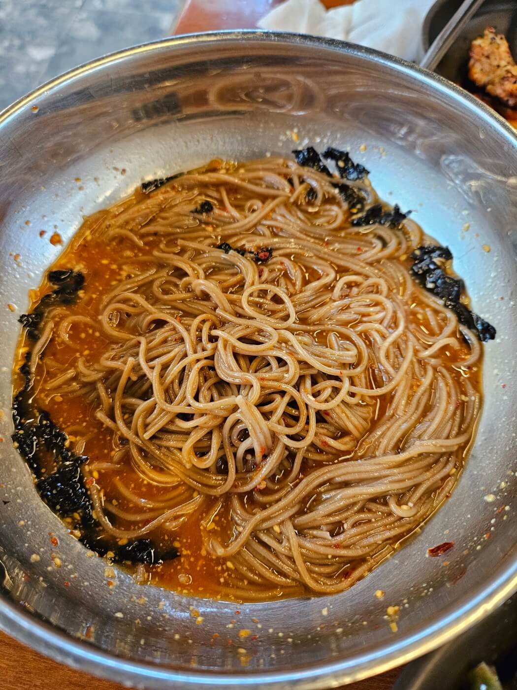 토담숯불닭갈비_막국수