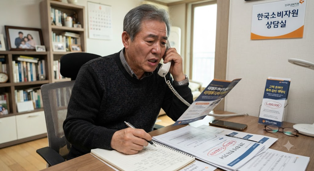 고액강의 사기피해