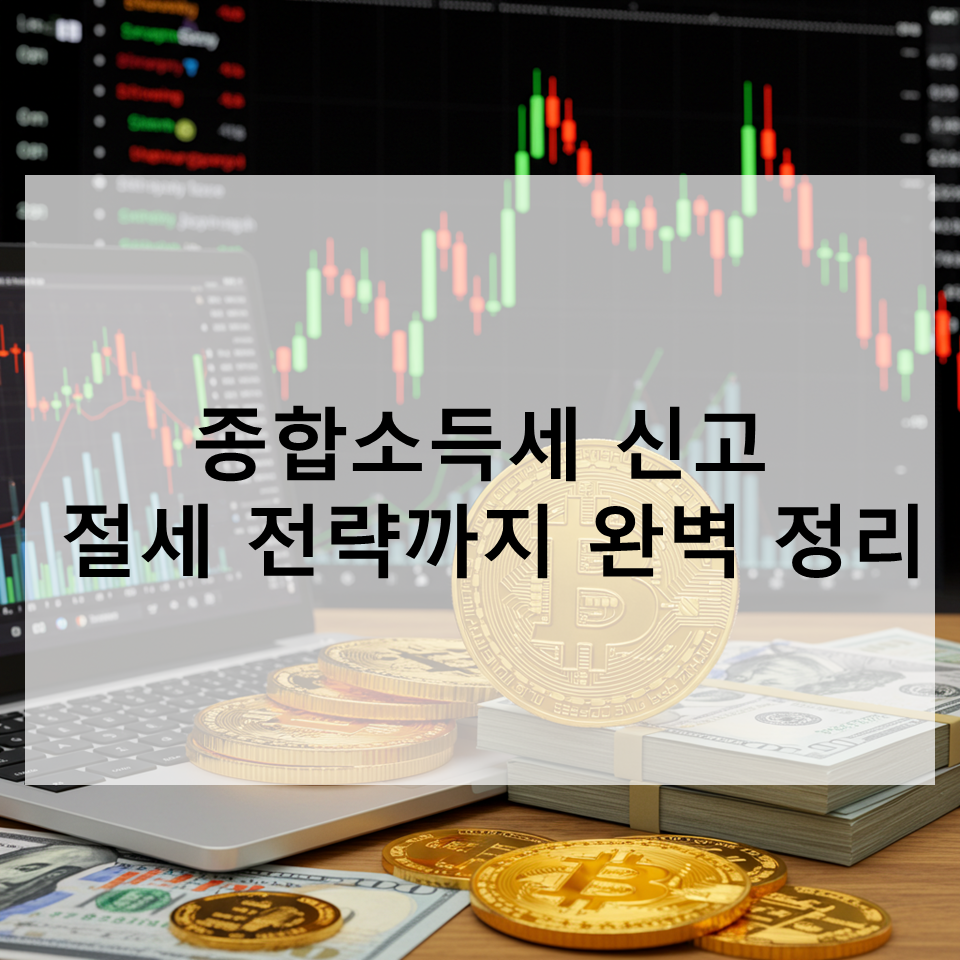 종합소득세 신고 완벽 정리