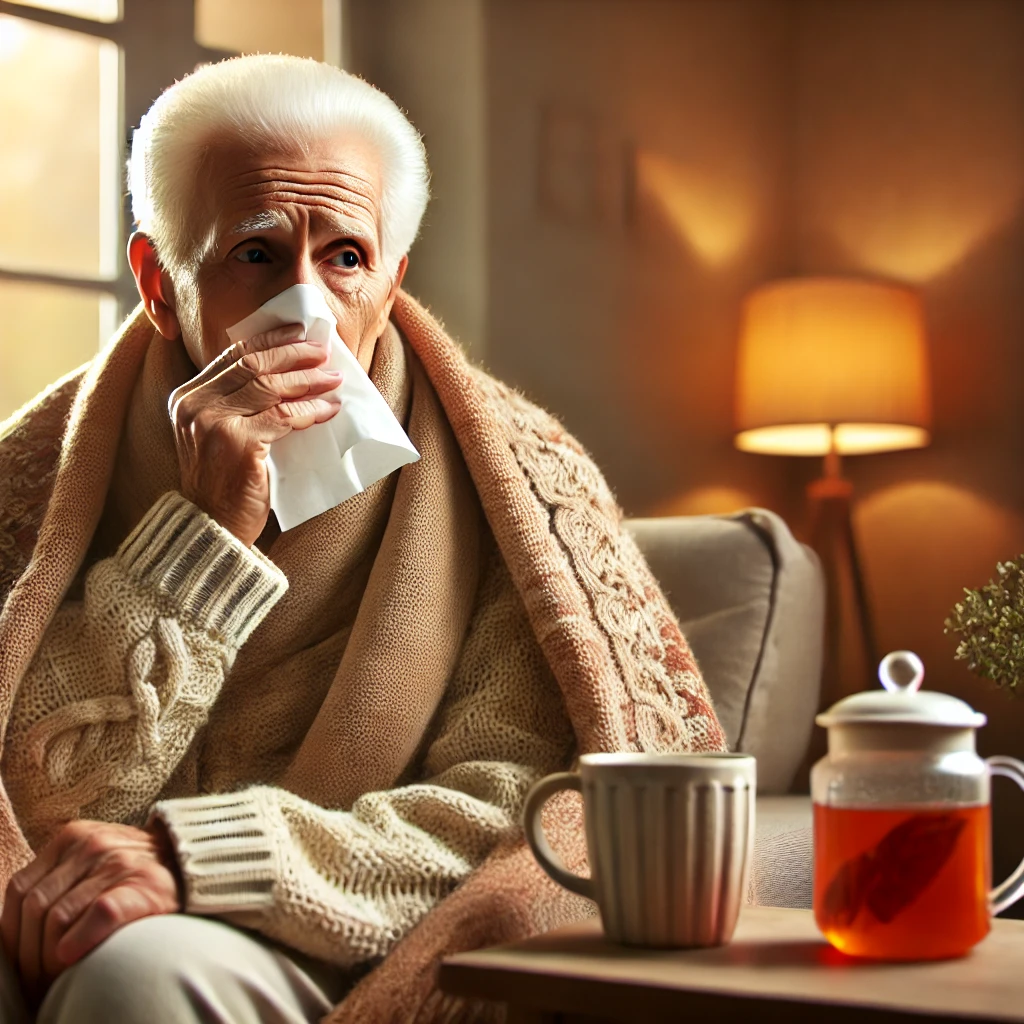 겨울철 노인 감기