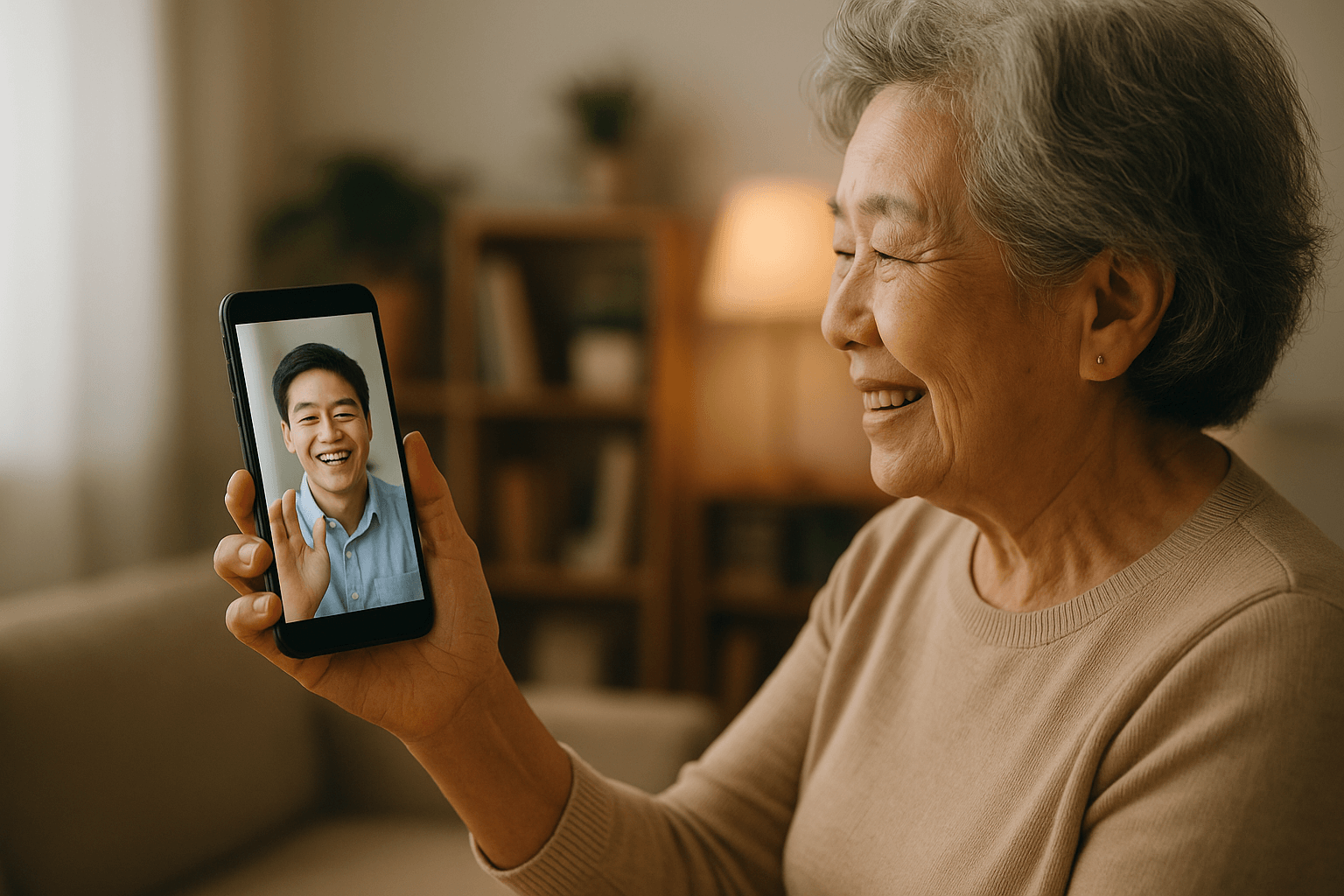노인 대상 디지털 기기 활용 교육법: 화상 통화로 가족과 연결되는 방법