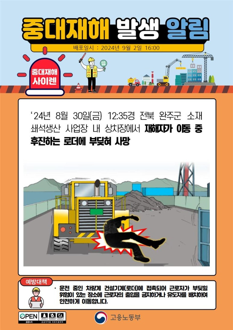 중대재해 사이렌