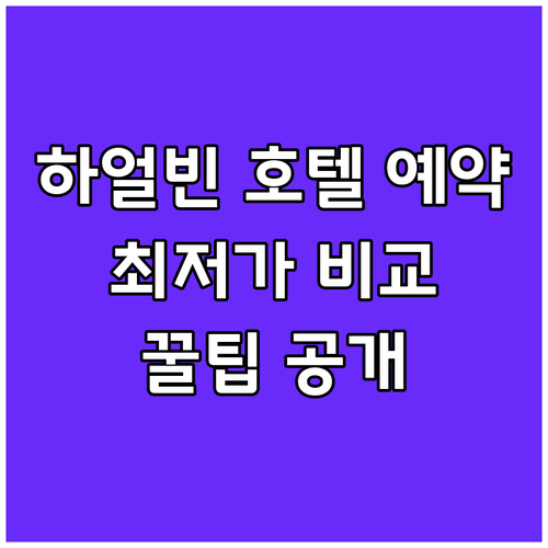 하얼빈 호텔 예약 알뜰하게 하는 방법
