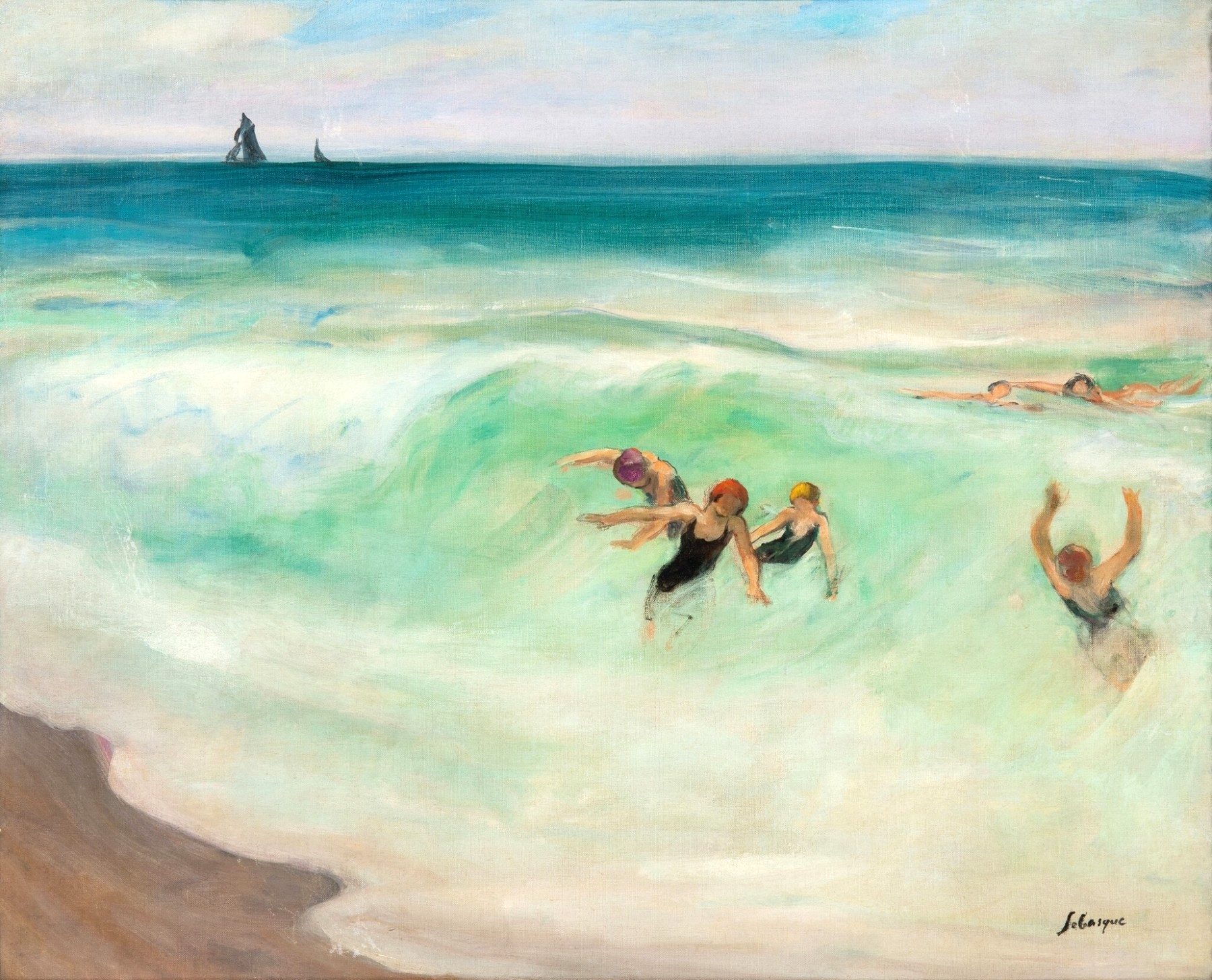 앙리 르바스크(Henri Lebasque), 프랑스, 화가, 1865-1937