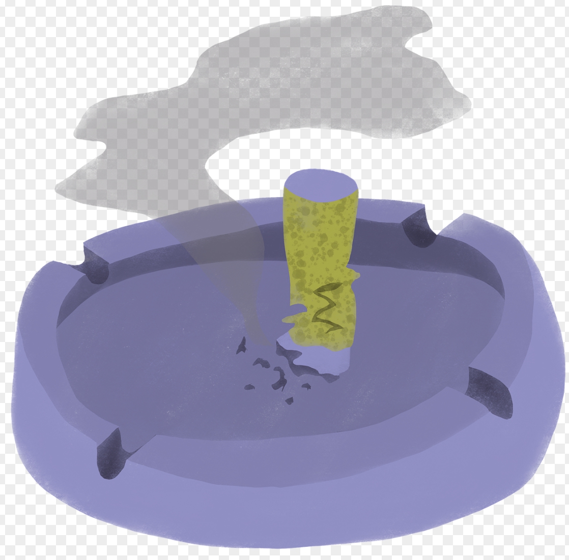 감기와 폐암의 원인에 관한 사진