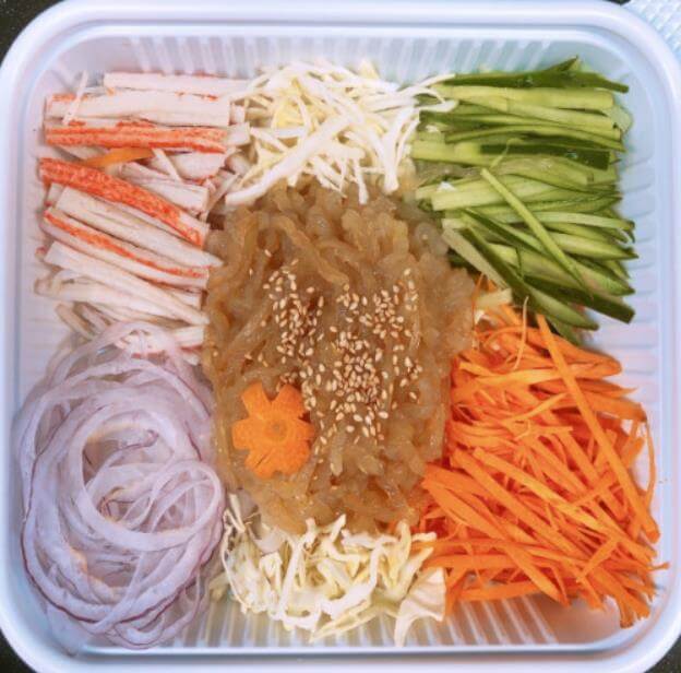 인천계산시장 해파리냉채