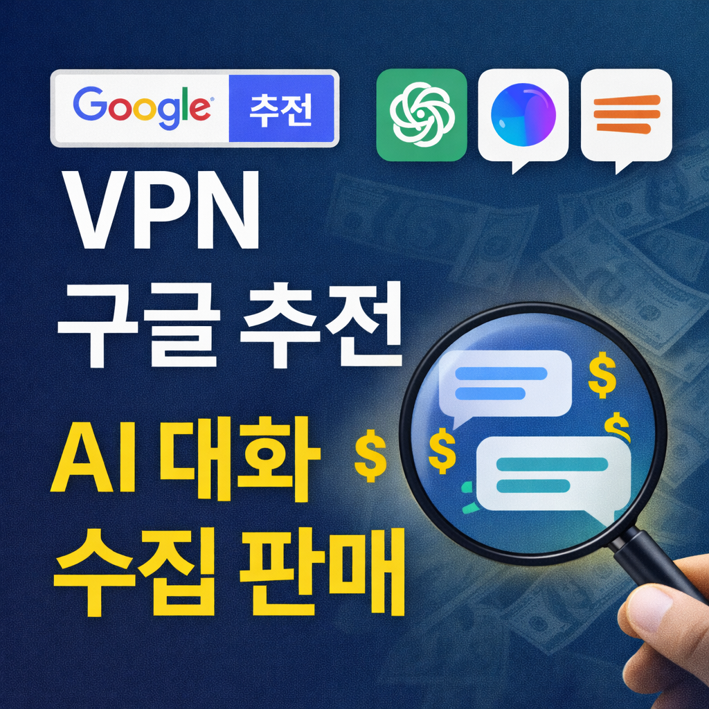 구글 크롬 웹스토어에서 추천 배지를 받은 Urban VPN Proxy 확장 프로그램이 챗GPT&middot;제미나이 등 AI 챗봇 대화 내용을 수집&middot;판매한 사실이 드러났다. 수집 방식과 위험성, 플랫폼 신뢰 문제를 정리한다
