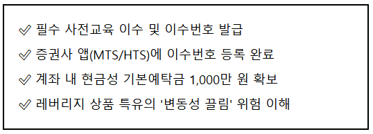 삼전닉스 2백 ETF 매수 전 필수 체크LIST