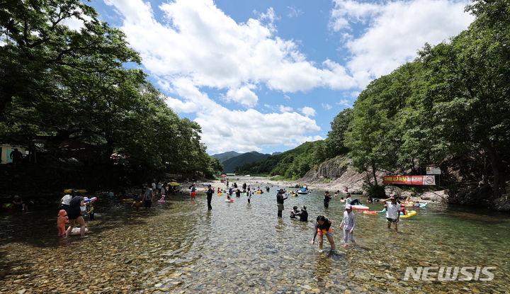 청도 운문사 계곡