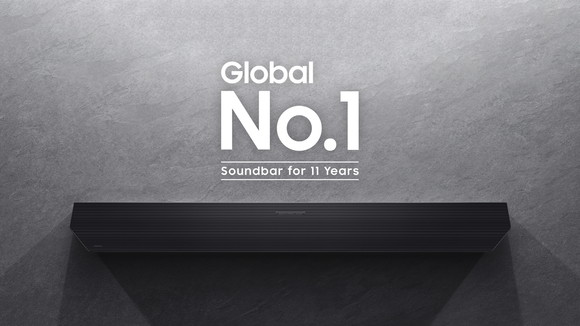 글로벌 No.1 사운드바 &ndash; 11년 연속 1위