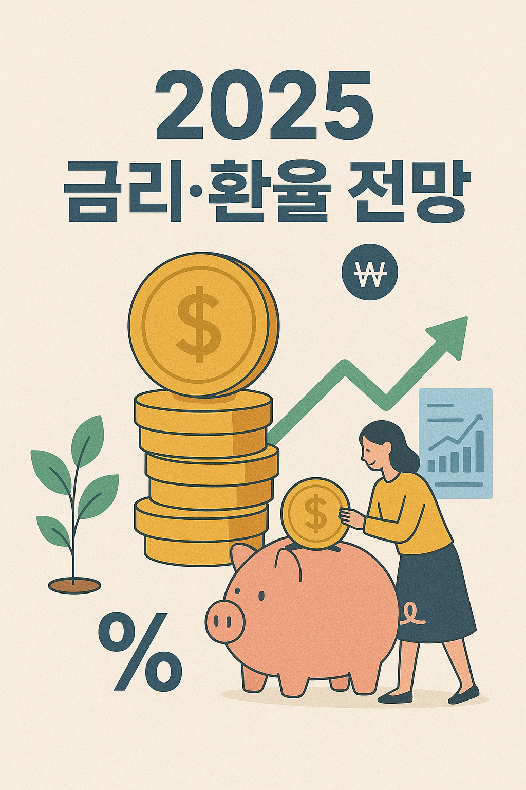2025 금리·환율 전망사진