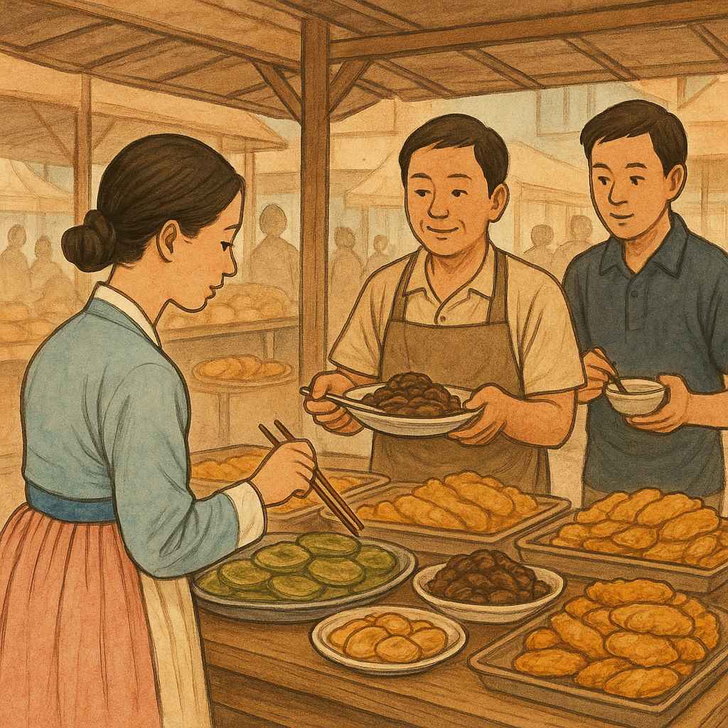 2025 한국 전통시장 전통음식 실전 가이드 – 외국인이 특히 좋아하는 메뉴 12가지