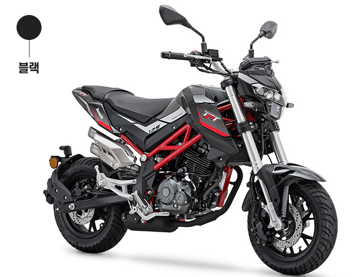 검정색 오토바이