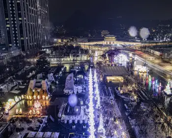서울 빛초롱축제, 광화문광장 마켓_3