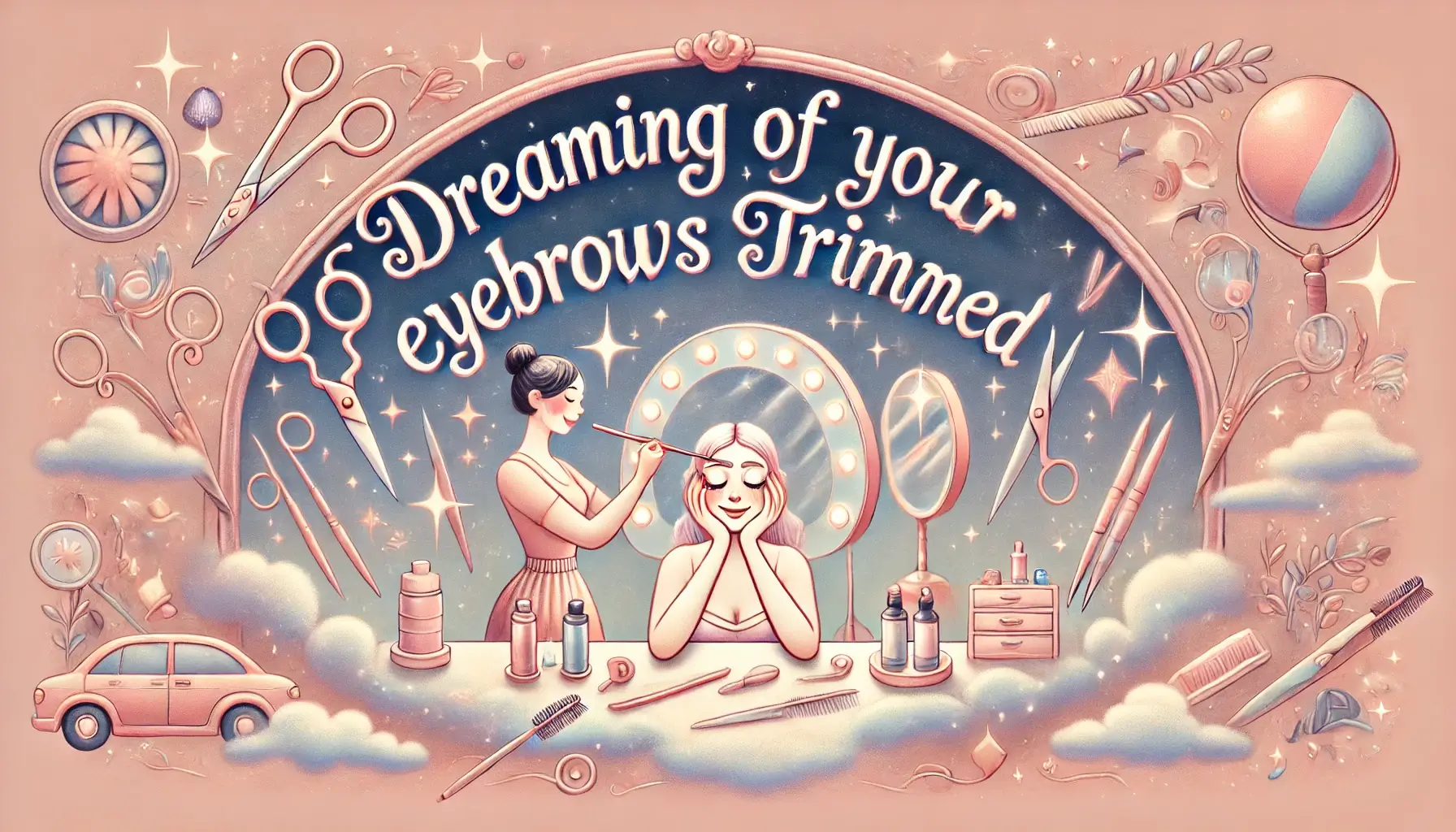 눈썹 다듬는 꿈 해몽