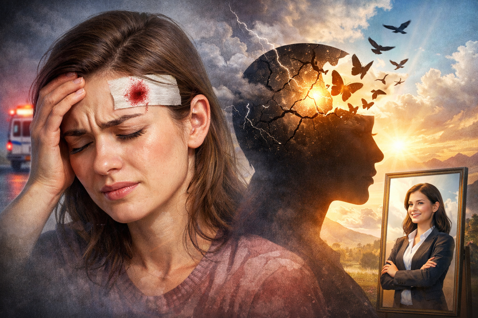 머리를 다치는 꿈